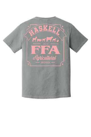Haskell FFA Tshirt Pink Design