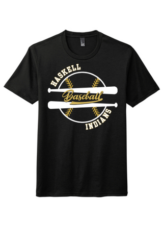 Haskell Indians Baseball Front Design Only