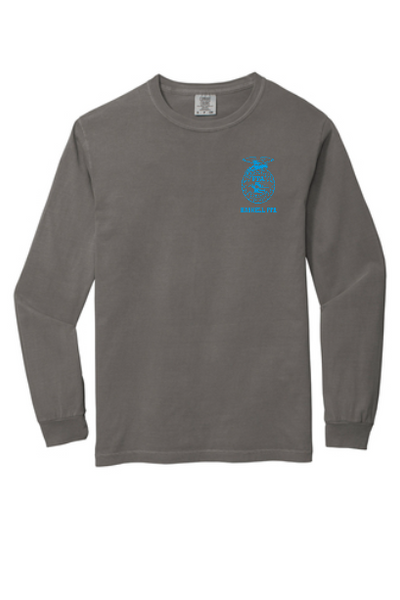 Haskell FFA Long Sleeve Tshirt Blue Design
