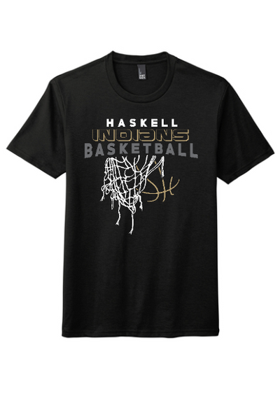 Haskell Indian Basketball Player Name and No Personalized Tee