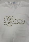 Valentine Chenille and Sequin Patch Sweatshirt