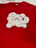 Valentine Chenille and Sequin Patch Sweatshirt